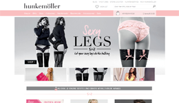 Screenshot Hunkemoller.nl