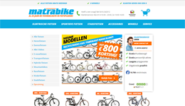 Screenshot Matrabike.nl