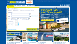 Screenshot CheapTickets.nl