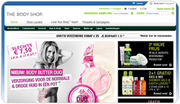 Screenshot TheBodyShop.nl